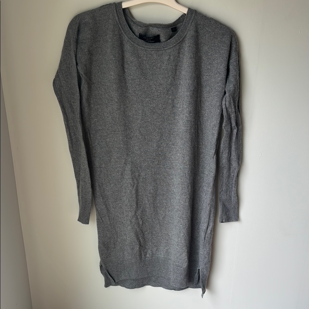 ALLSAINTS Gray Women's Sweater Dress / Tunic